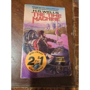 The Time Machine H.G. Wells Paperback Book Sci-Fi Complete And Unabridged Aerie
